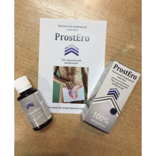 ProstEro-краплі від простатиту (Простеро)