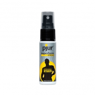 Пролонгуючий спрей для чоловіків pjur Superhero Strong Spray 20 ml знижує чутливість