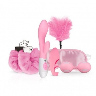 Набір іграшок для жінок і чоловіків рожевого кольору Foxshow Loveboxxx