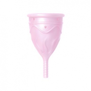 Чаша для менструації силіконова рожева Femintimate Eve Cup розмір L