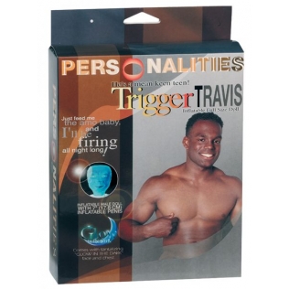 Надувна секс лялька темношкірий чоловік для жінок Trigger Travis