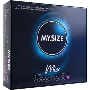 MY SIZE MIX презервативи 69 мм 28 штук Май Сайз Мікс