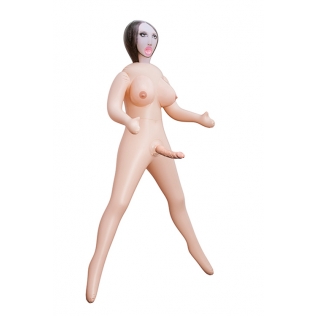 Надувна секс лялька транссексуал із фалоімітатором тілесного кольору NMC Lusting trans transsexual doll