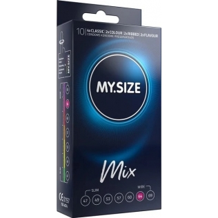 MY SIZE MIX презервативи 64 мм 10 штук Май Сайз Мікс