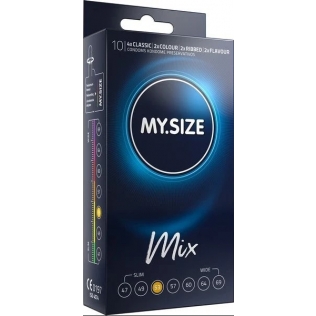 MY SIZE MIX презервативи 53 мм 10 штук Май Сайз Мікс
