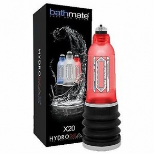 Гідропомпа для збільшення пеніса Bathmate (Басмейт) Hydromax 5 Червона (X20) для члена 7.5-12.5 см