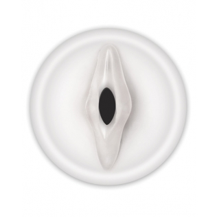 Насадка на помпу вагина білого кольору NS Novelties Universal pump sleeve vagina
