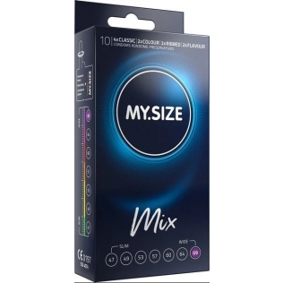 MY SIZE MIX презервативи 69 мм 10 штук Май Сайз Мікс