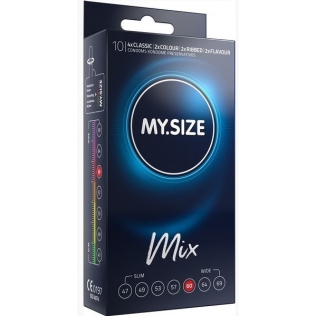 MY SIZE MIX презервативи 60 мм 10 штук Май Сайз Мікс